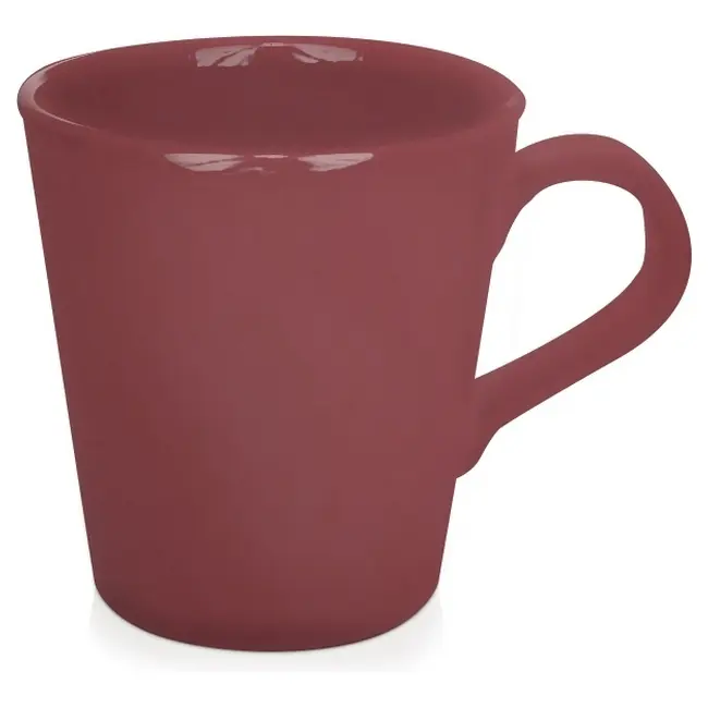Чашка керамічна Lizbona 460 мл Бордовый 1785-02