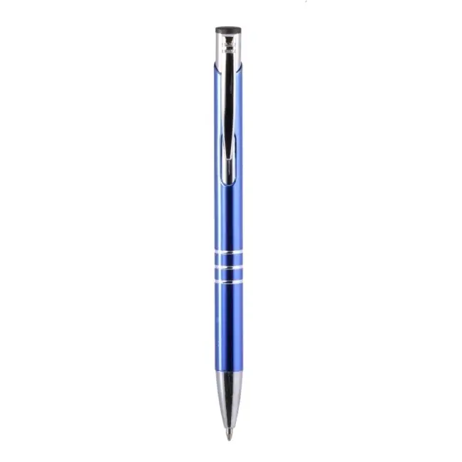 Ручка металева Синий Серебристый 6433-06
