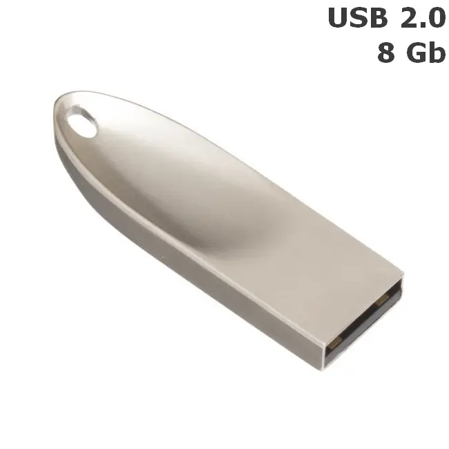 Флешка 'SUPREM' 8 Gb USB 2.0 Серебристый 8665-01