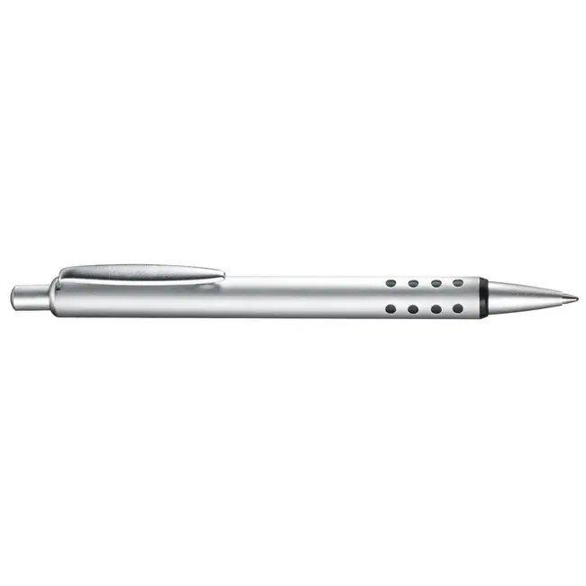 Ручка металлическая Серебристый Черный 2798-03