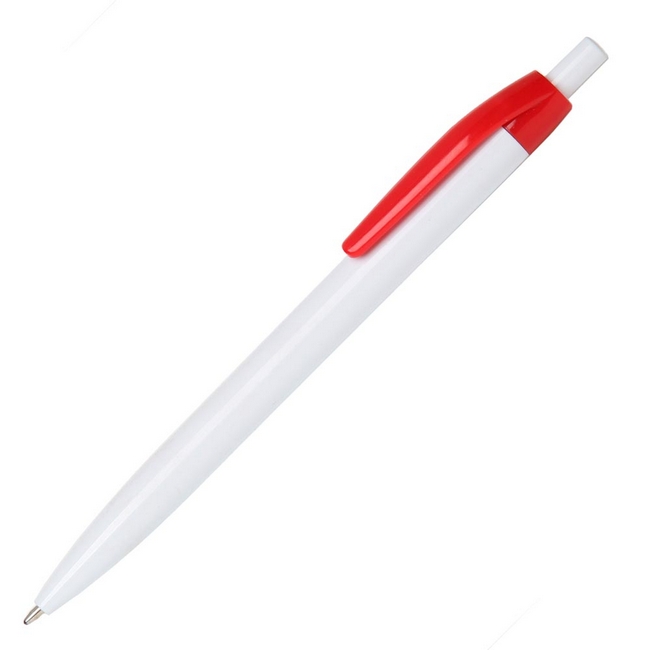 Ручка пластиковая Красный Белый 1351-02