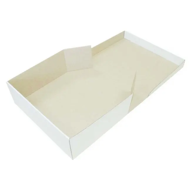 Коробка картонная Самосборная 300х300х110 мм белая Белый 13943-01