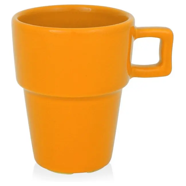 Чашка керамічна Toledo 200 мл Оранжевый 1830-12