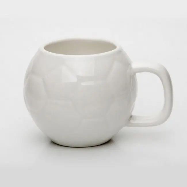 Чашка керамічна 400 мл Белый 5413-01