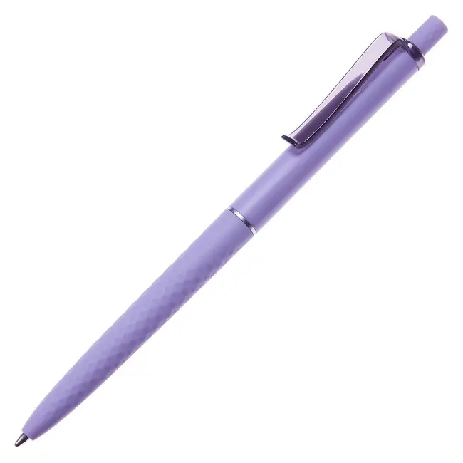 Ручка кулькова пластикова матова Фиолетовый 8572-09