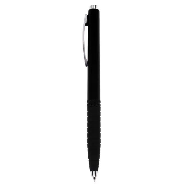 Ручка пластиковая Серебристый Черный 1897-01