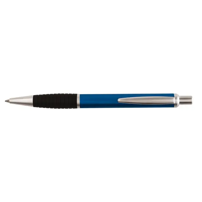Ручка металлическая Серебристый Синий Черный 2784-01