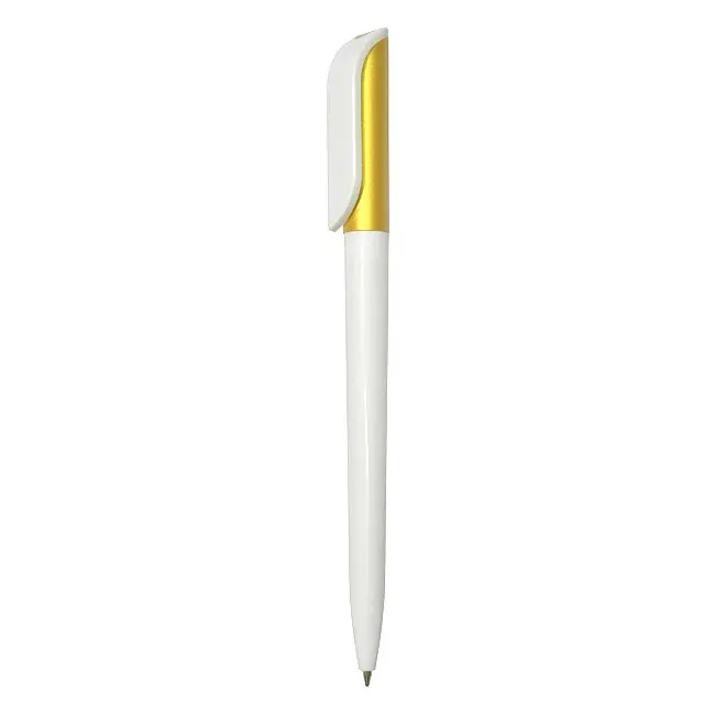 Ручка Uson пластикова Белый Золотистый 3925-54