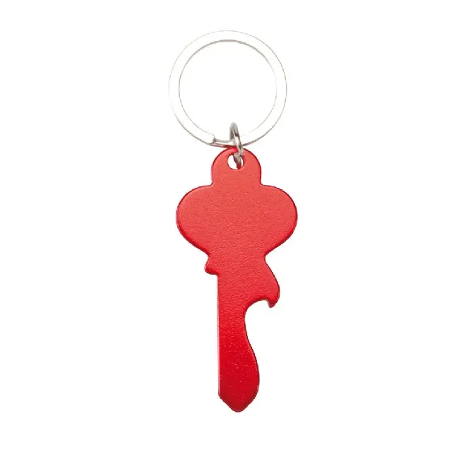 Брелок-открывалка "ключ" Красный 6816-03