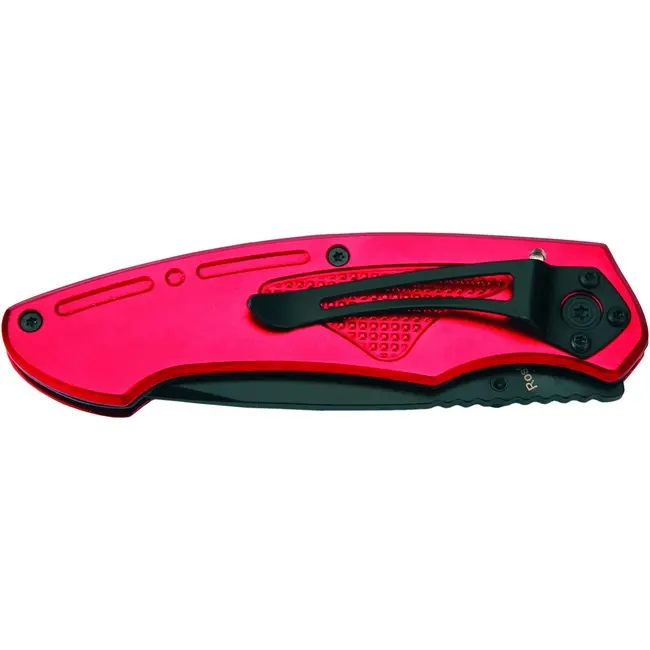 Нож складной 'Schwarzwolf' 'MATRIX' с алюминиевой рукояткой Черный Красный 3782-06
