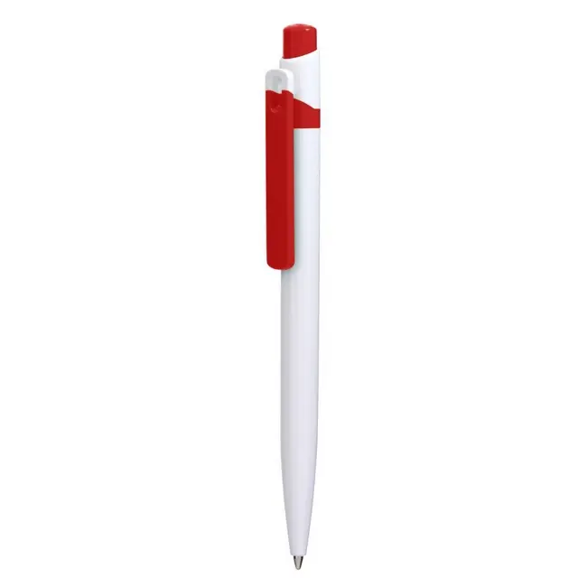 Ручка пластикова Красный Белый 8524-01