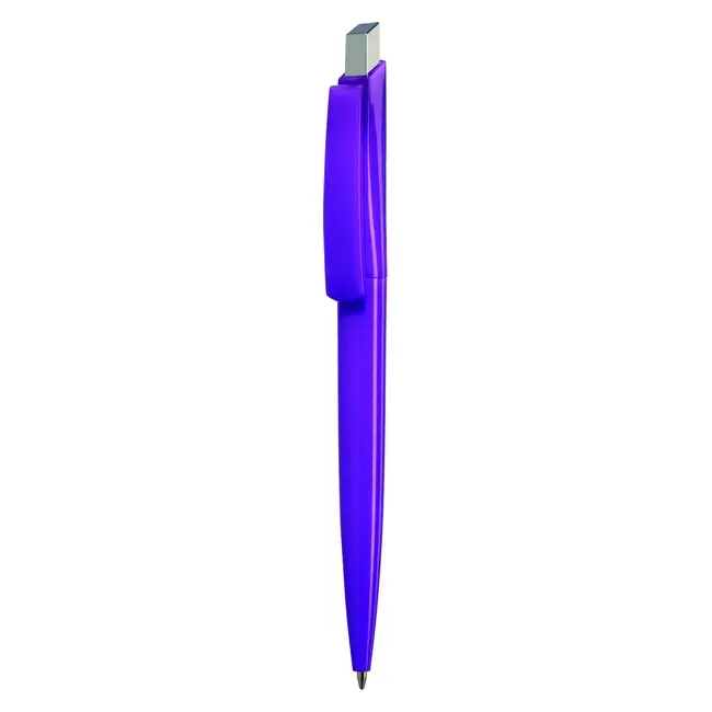 Ручка пластиковая 'VIVA PENS' 'GITO SOLID' Фиолетовый Серебристый 8618-09