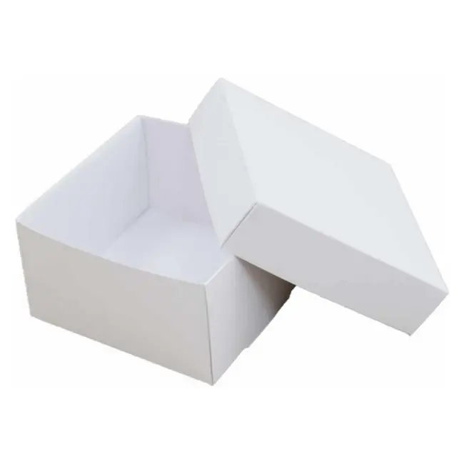 Коробка картонна Самозбірна 90х90х50 мм біла Белый 13830-01