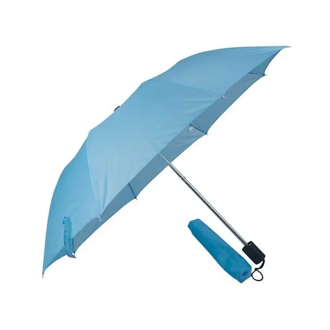 Зонт складной Голубой 4387-04