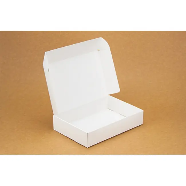 Коробка картонна Самозбірна 240х160х50 мм біла Белый 13913-01