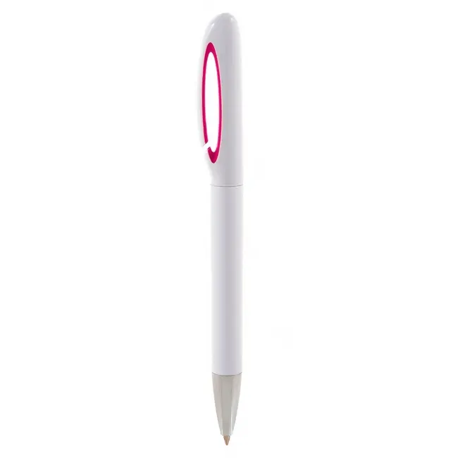 Ручка пластиковая Розовый Белый Серебристый 1882-04