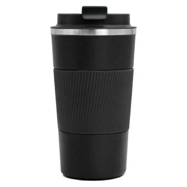 Термокухоль металевий 'Cyprus' 350мл Черный Серебристый 14336-01