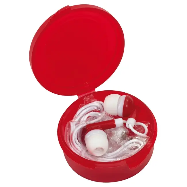 Навушники Красный Белый 2316-04