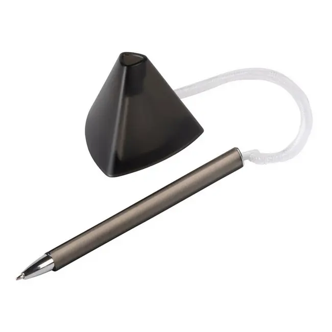 Ручка на подставке Серебристый Серый 13071-02
