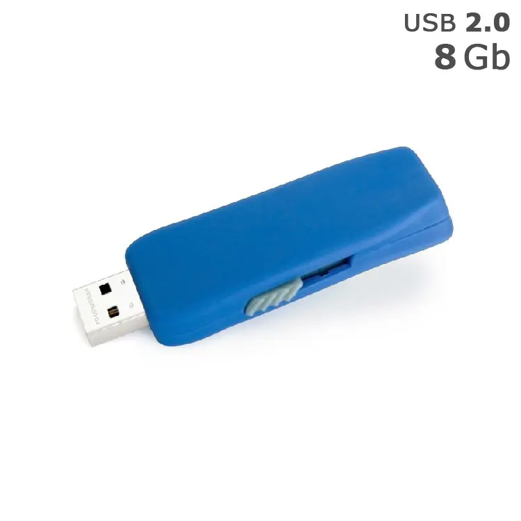 Флешка 'GoodRAM' 'SHARK' под логотип 8 Gb USB 2.0 синяя Синий 5122-07