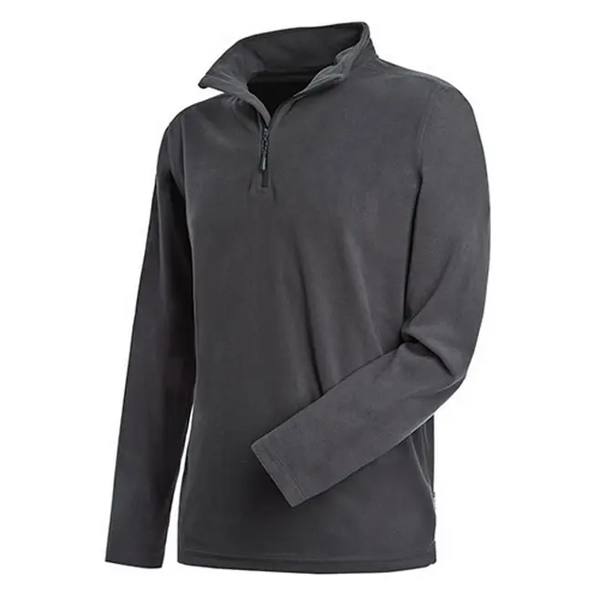 Пуловер флисовый 'Stedman' 'Active Fleece Half-Zip' мужской Серый 8957-02