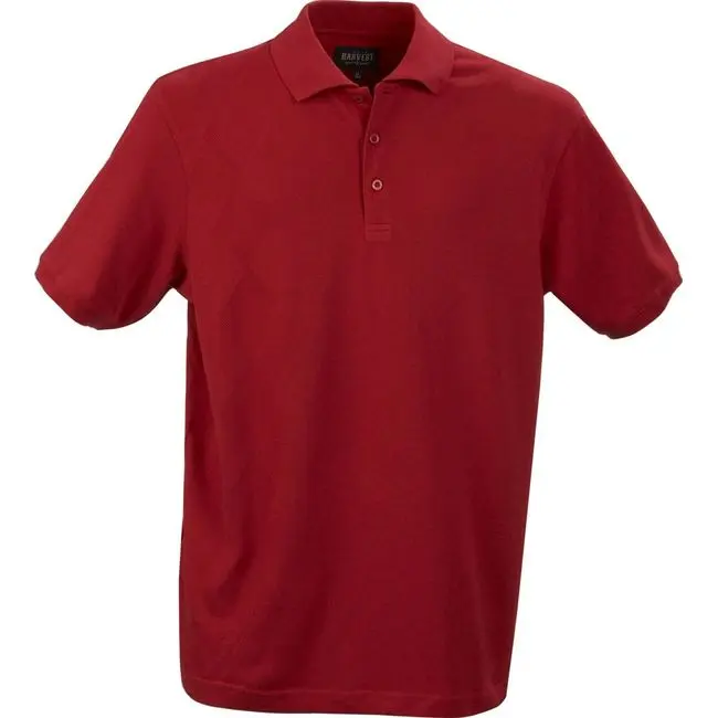 Футболка рубашка поло James Harvest Hartline Красный 5549-01