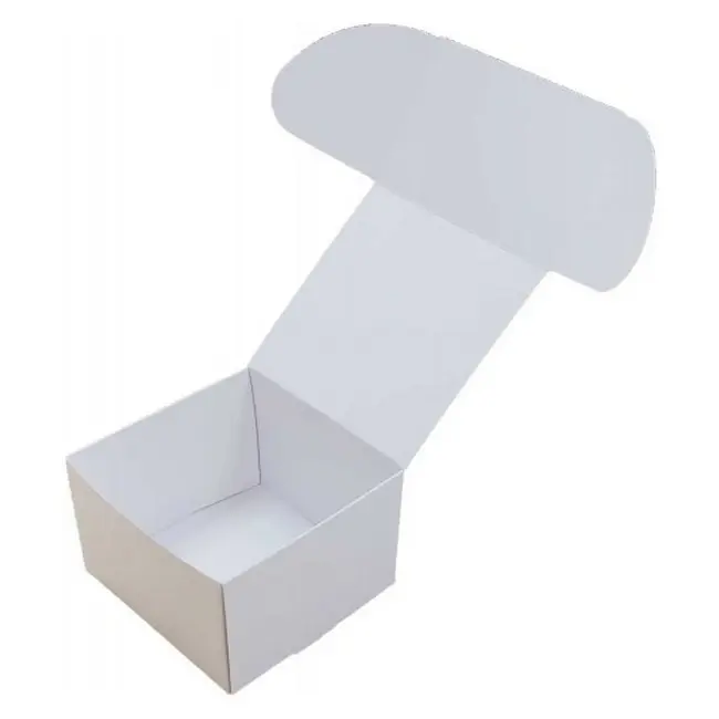 Коробка картонна Самозбірна 90х90х60 мм біла Белый 13831-01