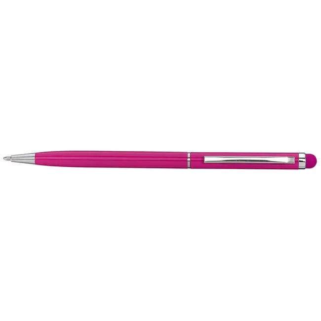 Ручка стилус металлическая Розовый Серебристый 2759-09