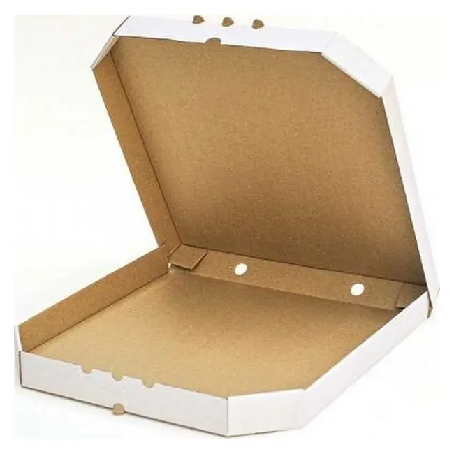 Коробка картонна Самозбірна 350х350х37 мм біла Белый 13971-01