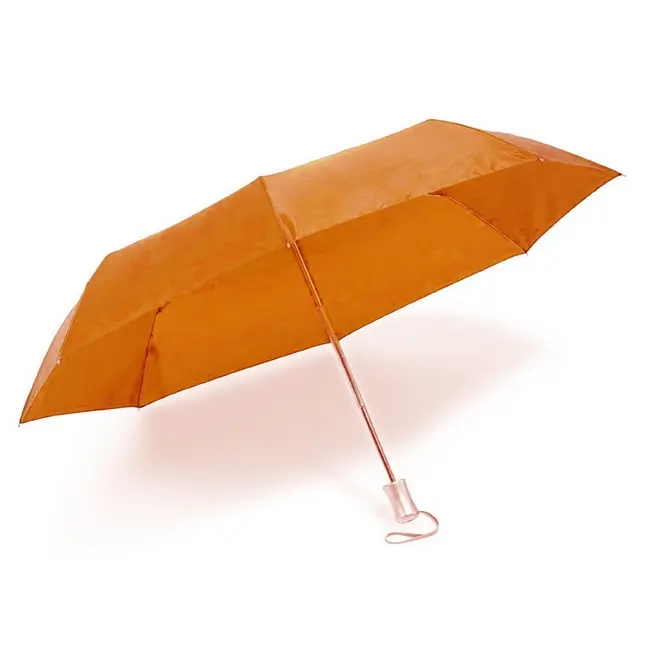 Зонт складной полуавтомат Оранжевый 1483-05