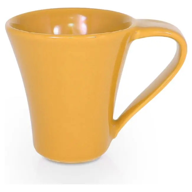 Чашка керамічна Flores 200 мл Желтый 1757-18