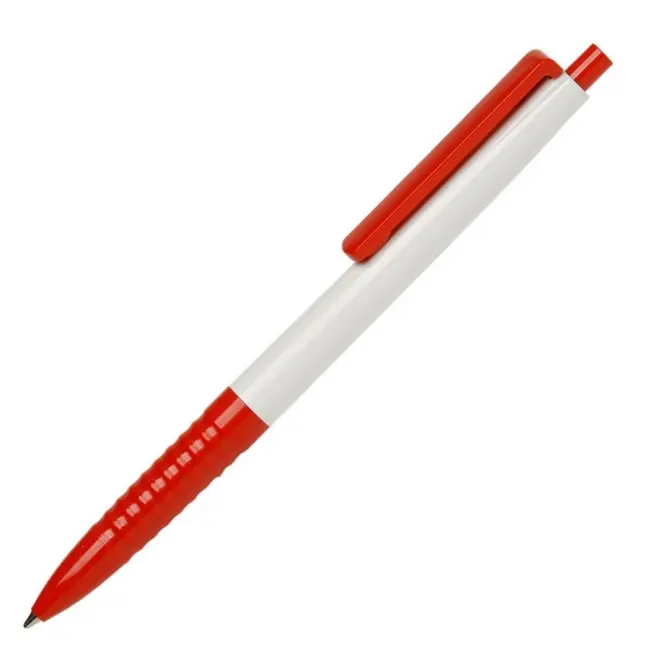 Ручка 'Basic' пластикова Красный Белый 1163-02