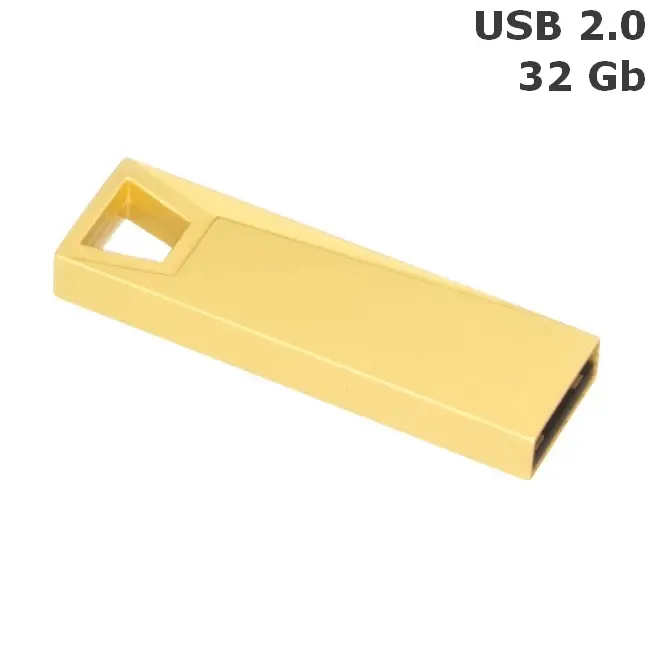 Флешка 'HERMES' 32 Gb USB 2.0 Золотистый 8680-01