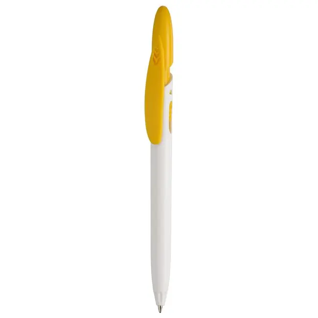 Ручка пластиковая Желтый Белый 5653-02