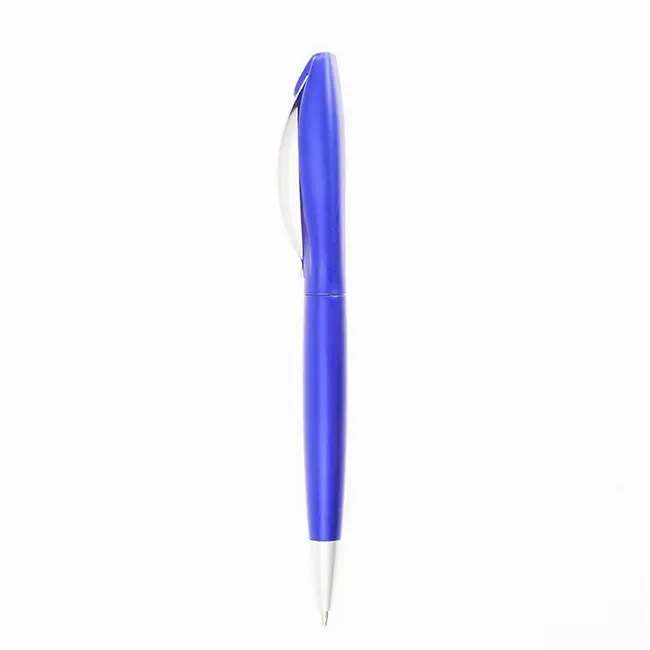 Ручка кулькова Синий Серебристый 12119-02