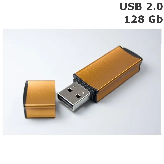 Флешка 'GoodRAM' 'EDGE' 128 Gb USB 2.0 помаранчева Оранжевый 6340-07