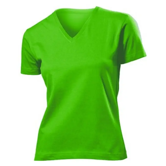 Футболка 'Stedman' 'Classic V-neck Women' Kiwi Green Зеленый 6923-05