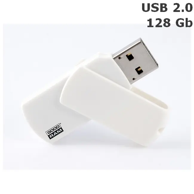 Флешка 'GoodRAM' 'COLOUR' 128 Gb USB 2.0 біла Белый 6327-02