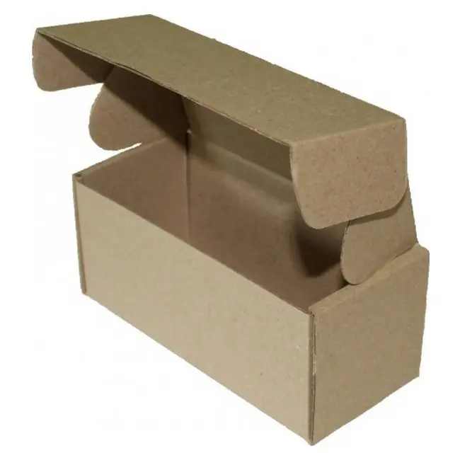 Коробка картонна Самозбірна 135х60х60 мм бура Коричневый 10116-01