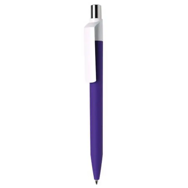 Ручка пластикова Soft touch Фиолетовый Серебристый 14142-03