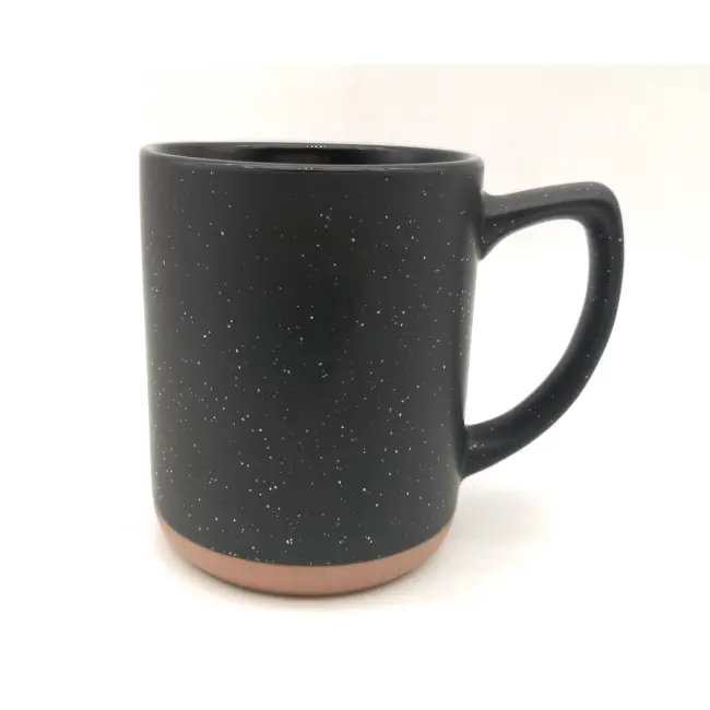 Чашка керамическая 320мл Черный Коричневый 12946-02