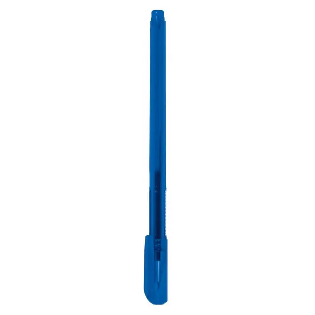 Ручка гелева 0,5 мм пише синім Синий Серебристый 15027-02