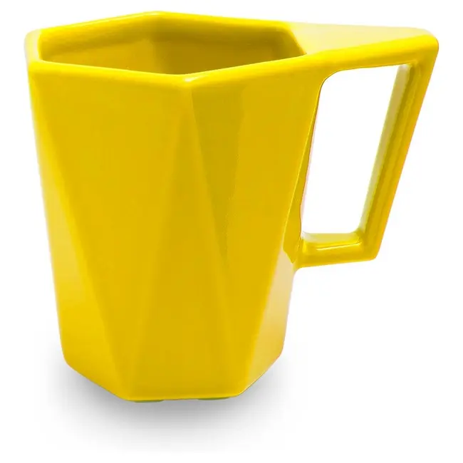 Чашка MODERN керамическая 350 мл Желтый 1691-23