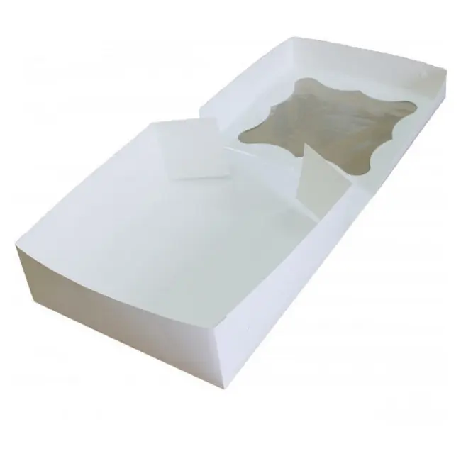 Коробка картонная Самосборная 260х260х90 мм белая