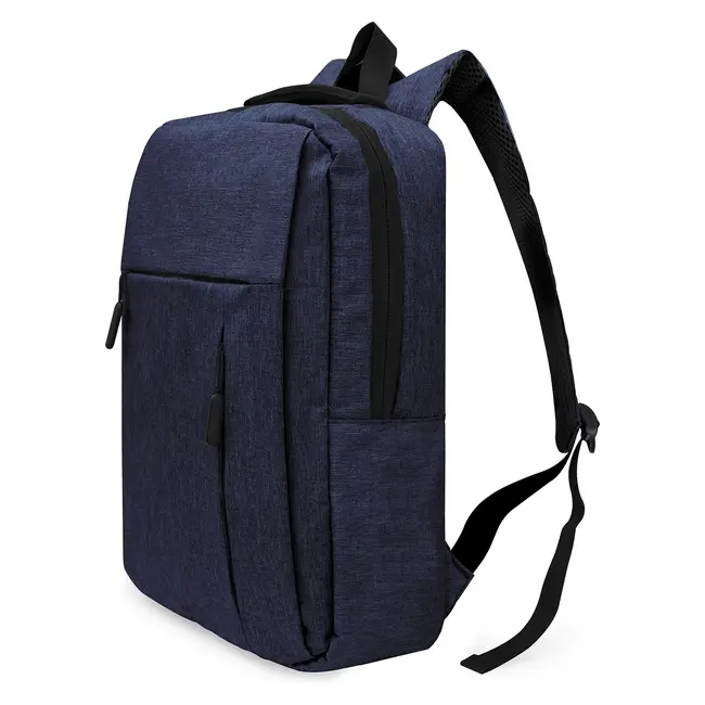 Рюкзак для ноутбуку Темно-синий Черный 12318-02