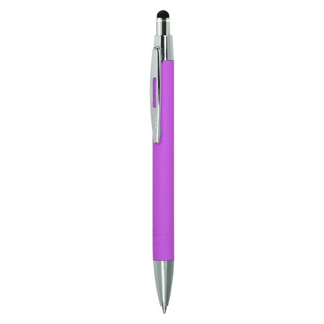 Ручка стилус металлическая 'VIVA PENS' 'LISS touch' Розовый Серебристый 8630-09