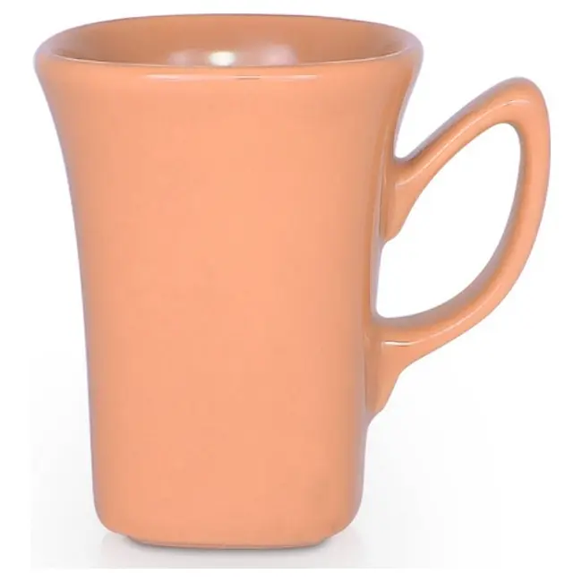 Чашка керамічна Kim 230 мл Оранжевый 1771-11