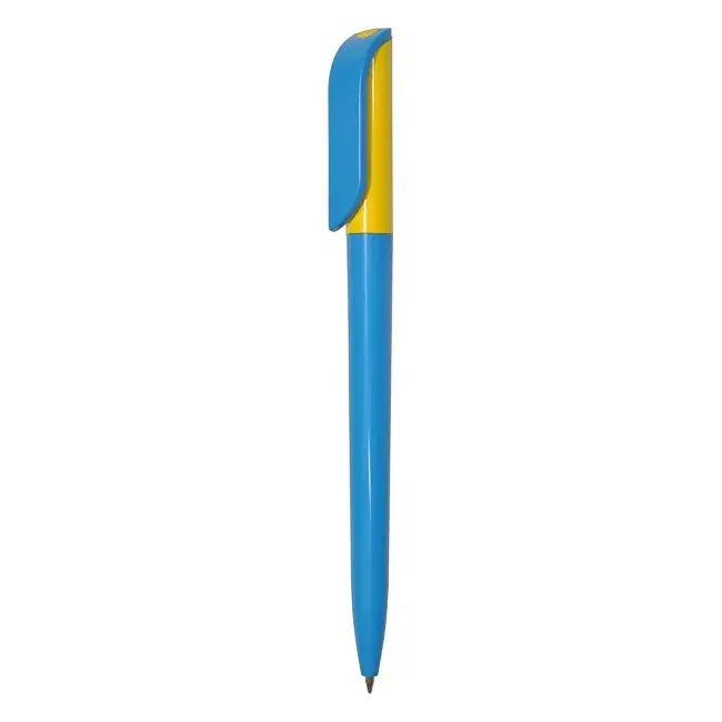 Ручка Uson пластиковая Голубой Желтый 3925-22
