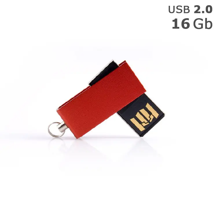 Флешка 'GoodRAM' 'CUBE' под логотип 16 Gb USB 2.0 красная