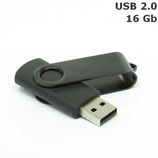 Флешка 'Twister' 16 Gb USB 2.0 Черный 3675-78
